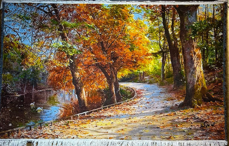 تابلو پارک چله ابرشم رج ۵۰ اندازه ۱۳۰*۹۰
